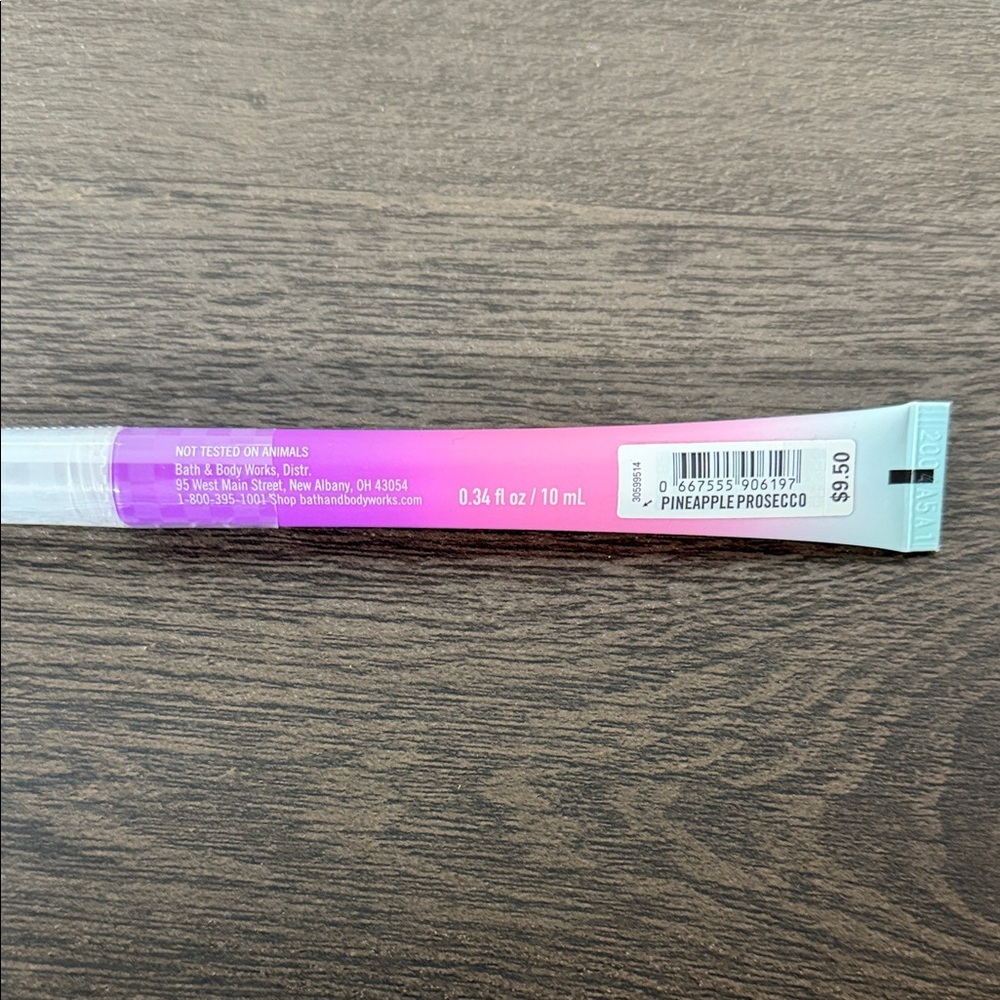 Bath & Body Works Pineapple Prosecco Lip Gloss - Picture 2 of 2
